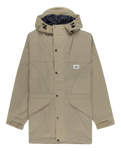 The Element Mens Trekka Parka Jacket in Vintage Khaki