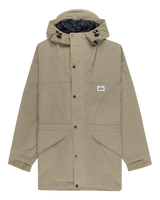 The Element Mens Trekka Parka Jacket in Vintage Khaki