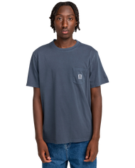 The Element Mens Basic Pocket T-Shirt in Blue Nights