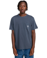 The Element Mens Basic Pocket T-Shirt in Blue Nights