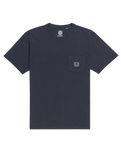 The Element Mens Basic Pocket T-Shirt in Blue Nights