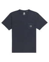 The Element Mens Basic Pocket T-Shirt in Blue Nights