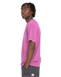 The Element Mens Basic Pocket T-Shirt in Deep Orchid