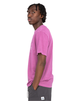 The Element Mens Basic Pocket T-Shirt in Deep Orchid