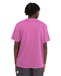 The Element Mens Basic Pocket T-Shirt in Deep Orchid