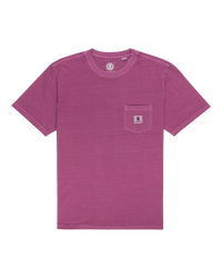 The Element Mens Basic Pocket T-Shirt in Deep Orchid