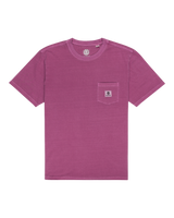 The Element Mens Basic Pocket T-Shirt in Deep Orchid