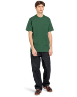 The Element Mens Crail 3.0 T-Shirt in Dark Green