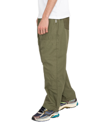 The Element Mens Chillin Double Knee Trousers in Beetle