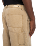 The Element Mens Carpenter Canvas Trousers in Khaki