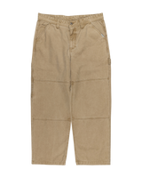 The Element Mens Carpenter Canvas Trousers in Khaki