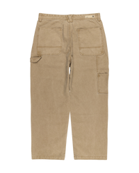 The Element Mens Carpenter Canvas Trousers in Khaki