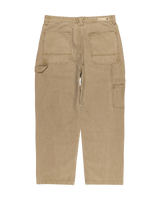 The Element Mens Carpenter Canvas Trousers in Khaki