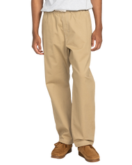 The Element Mens Chillin Trousers in Khaki