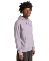 The Element Mens Blazin Chest Hoodie in Lavender Grey