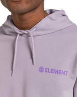 The Element Mens Blazin Chest Hoodie in Lavender Grey