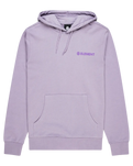 The Element Mens Blazin Chest Hoodie in Lavender Grey