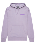 The Element Mens Blazin Chest Hoodie in Lavender Grey