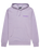 The Element Mens Blazin Chest Hoodie in Lavender Grey