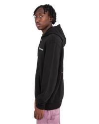 The Element Mens Joint Cube Hoodie in Flint Black