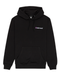 The Element Mens Joint Cube Hoodie in Flint Black