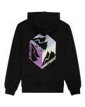 The Element Mens Joint Cube Hoodie in Flint Black