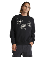 The Element Mens LCTXE Say Hi Sweatshirt in Flint Black