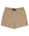 The Element Mens Valley Twill Walkshorts in Khaki