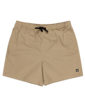 The Element Mens Valley Twill Walkshorts in Khaki