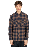 The Element Mens Tacoma Classic Flannel Shirt in Dull Gold