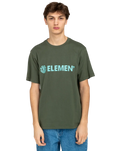 The Element Mens Blazin T-Shirt in Beetle