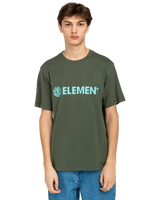 The Element Mens Blazin T-Shirt in Beetle