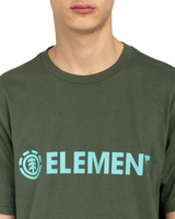 The Element Mens Blazin T-Shirt in Beetle