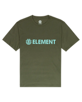 The Element Mens Blazin T-Shirt in Beetle