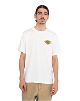 The Element Mens Timber Acceptance T-Shirt in Egret