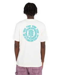 The Element Mens Marching Ants T-Shirt in Egret