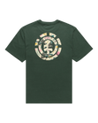 The Element Mens Saturn Fill T-Shirt in Garden Topiary