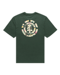 The Element Mens Saturn Fill T-Shirt in Garden Topiary