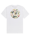 The Element Mens Saturn Fill T-Shirt in Optic White