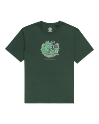 The Element Mens Magical Place T-Shirt in Garden Topiary