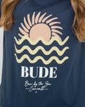 Bude T-Shirt in Denim Blue