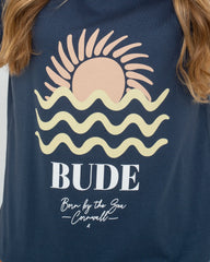 Bude T-Shirt in Denim Blue