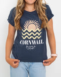 Cornwall T-Shirt in Denim Blue