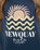 Newquay T-Shirt in Denim Blue