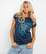 Turtle T-Shirt in Denim Blue