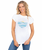 The Born by the Sea Womens Wave After Wave 2 T-Shirt in White