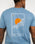 The Salt Water Seeker Mens Map 2.0 T-Shirt in Blue Dusk