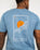 The Salt Water Seeker Mens Map 2.0 T-Shirt in Blue Dusk