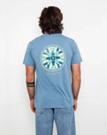 The Salt Water Seeker Mens Quiver T-Shirt in Blue Dusk