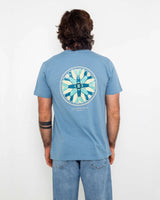 The Salt Water Seeker Mens Quiver T-Shirt in Blue Dusk